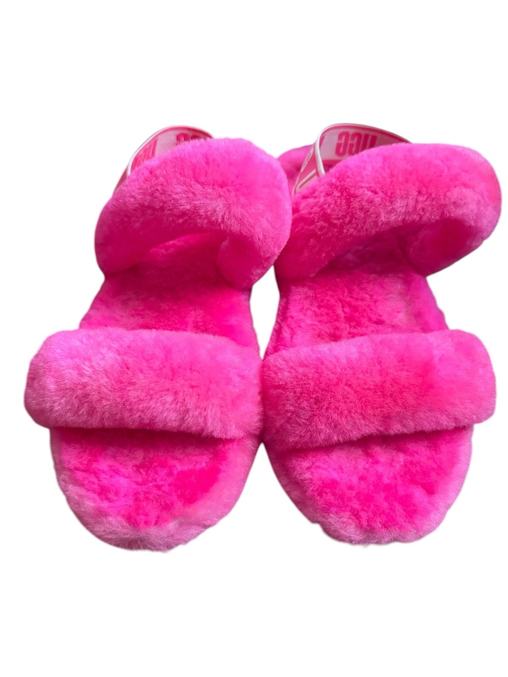 UGG Oh Yeah Sling Back Slippers in Berry, size 6 - Picture 6 of 10